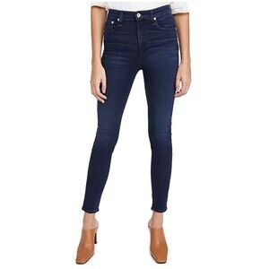 Rag & Bone/JEAN Nina High Rise Ankle Skinny Jeans in Viola Wash